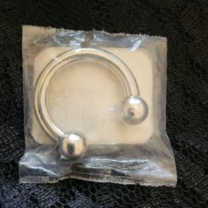 Stainless Steel Circular Barbell 6g 3/4"